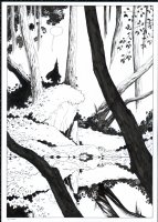 Nuit Couleur Larme Issue Graphic Novel Comic Art
