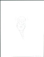 Baby-Worm Pencil Sketch Issue Sketch Page Sketch Comic Art